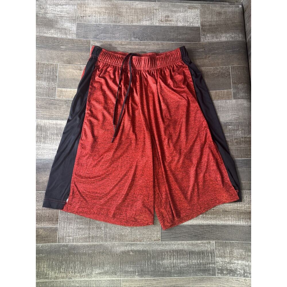 Hibbett‎ Sports Basketball Shorts Red/Black Size Large